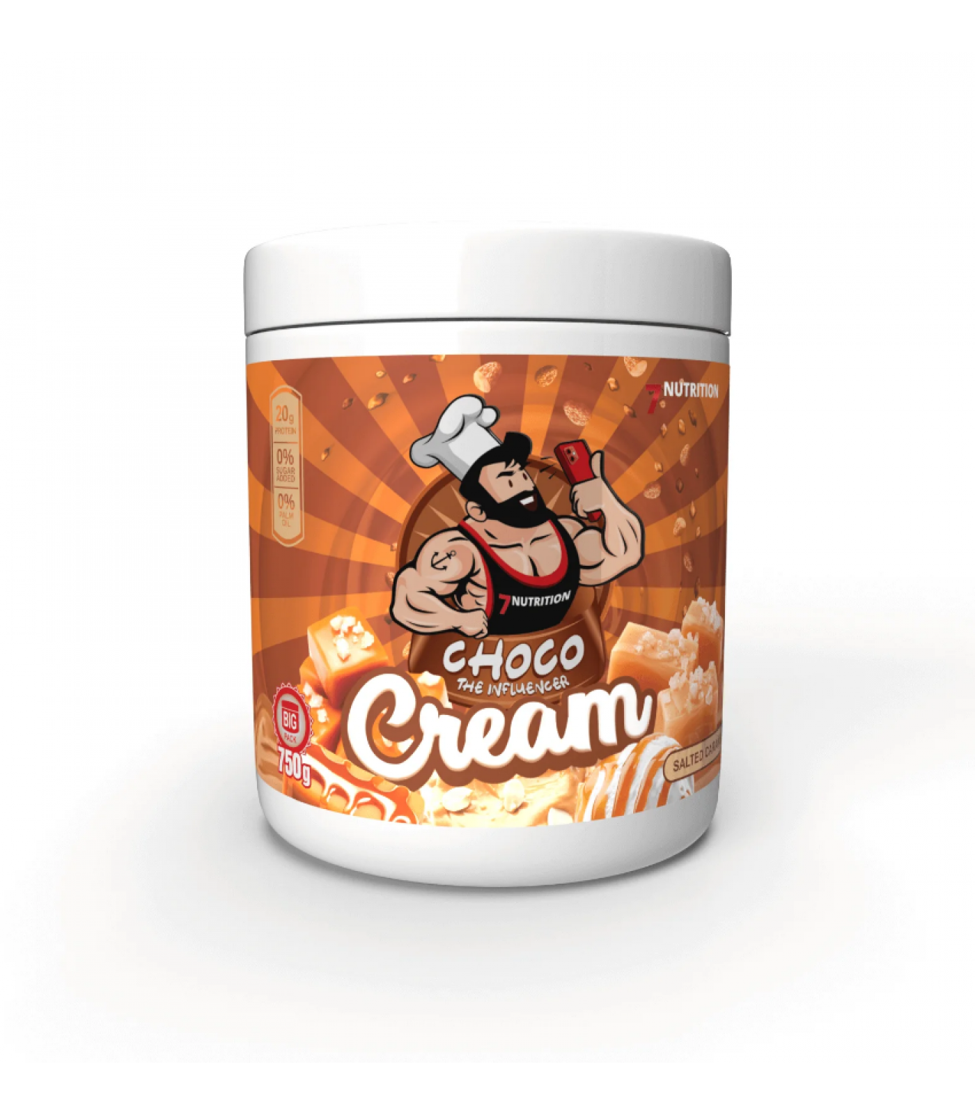 7Nutrition - Cream Salted Caramel Crunch / 750g​